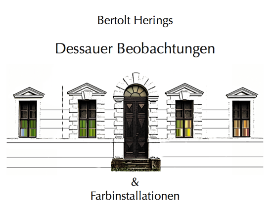 Cover Bertolt Herings Dessauer Beobachtungen